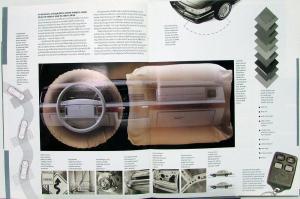 1993 Mercury Grand Marquis GS & LS Oversized Glossy Sales Brochure Original