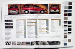 1993 Mercury Villager GS LS Mini Van Oversized Glossy Sales Brochure Original