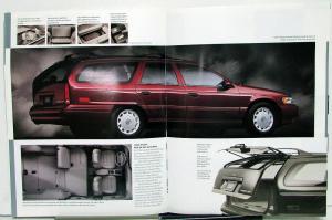 1993 Mercury Sable GS LS Sedan Wagon Oversized Glossy Sales Brochure Original