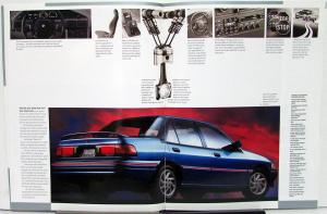 1993 Mercury Tracer Sedan Wagon LTS Oversized Glossy Sales Brochure Original