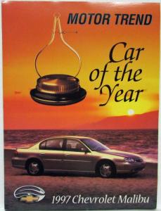 1997 Chevrolet Malibu Motor Trend Car of the Year Press Kit