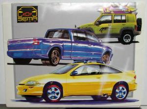 1996 Chevrolet SEMA Auto Show Press Kit