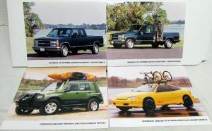 1996 Chevrolet SEMA Auto Show Press Kit