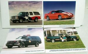 1996 Chevrolet SEMA Auto Show Press Kit