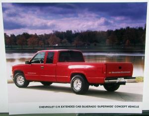 1996 Chevrolet SEMA Auto Show Press Kit
