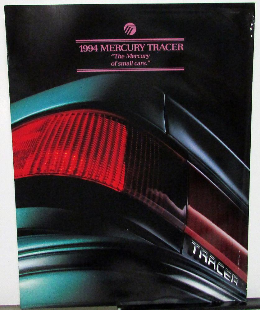 1994 Mercury Tracer Sedan Wagon LTS Oversized Glossy Sales Brochure Original