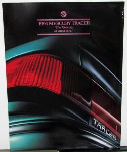 1994 Mercury Tracer Sedan Wagon LTS Oversized Glossy Sales Brochure Original