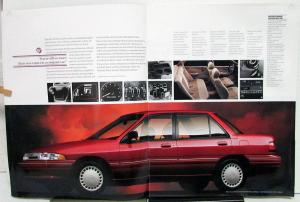 1994 Mercury Tracer Sedan Wagon LTS Oversized Glossy Sales Brochure Original