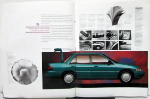 1994 Mercury Tracer Sedan Wagon LTS Oversized Glossy Sales Brochure Original