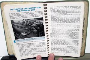 1941 Pontiac Data Facts Book Torpedo Fleet De Luxe Streamliner Custom 41 Dealer