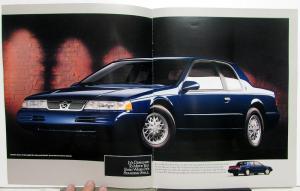 1995 Mercury Cougar XR7 Oversized Sales Brochure Original