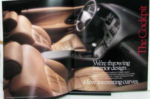 1996 Mercury Cougar XR7 Oversized Sales Brochure Original