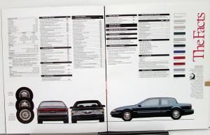 1996 Mercury Cougar XR7 Oversized Sales Brochure Original