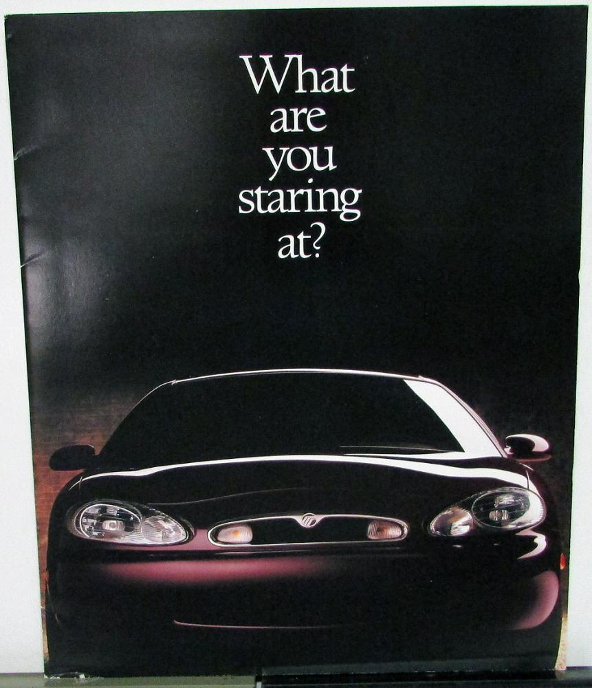 1996 Mercury Sable & Wagon Oversized Sales Folder Brochure Original