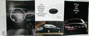 1996 Mercury Sable & Wagon Oversized Sales Folder Brochure Original