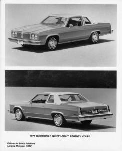 1977 Oldsmobile Ninety-Eight Regency Coupe Press Photo 0265