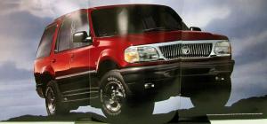 1997 Mercury Mountaineer Oversized Sales Brochure Original