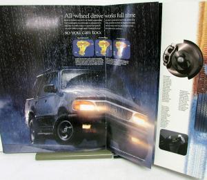 1997 Mercury Mountaineer Oversized Sales Brochure Original