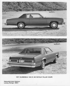 1977 Oldsmobile Delta 88 Royale Pillar Coupe Press Photo 0269