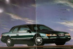1997 Mercury Cougar XR7 Oversized Sales Brochure Original