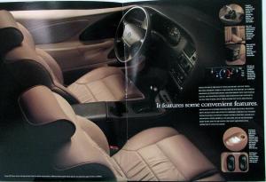 1997 Mercury Cougar XR7 Oversized Sales Brochure Original