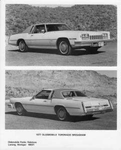 1977 Oldsmobile Toronado Brougham Press Photo 0270