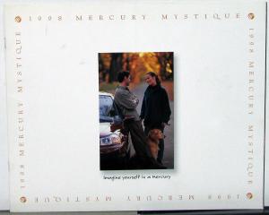 1998 Mercury Mystique GS & LS Sales Brochure Oversized Original