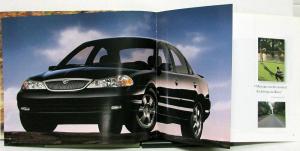 1998 Mercury Mystique GS & LS Sales Brochure Oversized Original