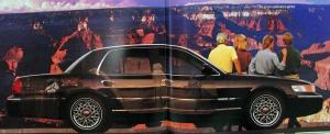 1998 Mercury Grand Marquis GS LS Sales Brochure Oversized Original