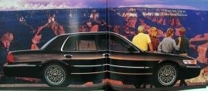 1998 Mercury Grand Marquis GS LS Sales Brochure Oversized Original