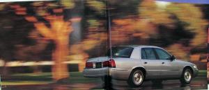 1998 Mercury Grand Marquis GS LS Sales Brochure Oversized Original