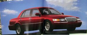 1998 Mercury Grand Marquis GS LS Sales Brochure Oversized Original