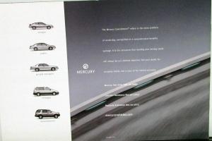 2002 Mercury Cougar C2 XR I-4 V6 Sport Color Sales Brochure Original