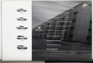 2003 Mercury Marquis GS LS LSE Color Sales Brochure Original
