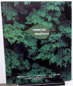 2000 Nissan Oriental Dealer Terrano Regulus Models Japanese Text Brochure