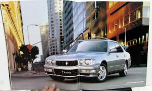1998 Nissan Asian Dealer Cedric Brougham Gran Turismo Japanese Text Brochure