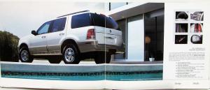 2004 Mercury Mountaineer Oversized Prestige Sales Brochure Original