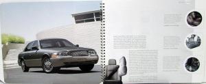 2005 Mercury Grand Marquis GS & LS Sprial Bound Sales Brochure Original