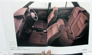 1998 Nissan Oriental Dealer Trad Sunny Japanese Text Large Sales Brochure