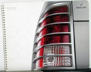 2005 Mercury Mountaineer Conv Luxury Premier Pkg Sprial Bound Sale Brochure Orig