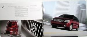 2005 Mercury Monterey Convenience Luxury Premier Sprial Bound Sale Brochure Orig