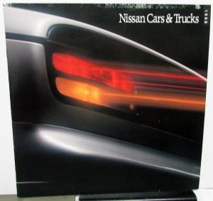 1990 Nissan Dealer Full Line Sales Brochure 240SX 300ZX Maxima Pathfinder