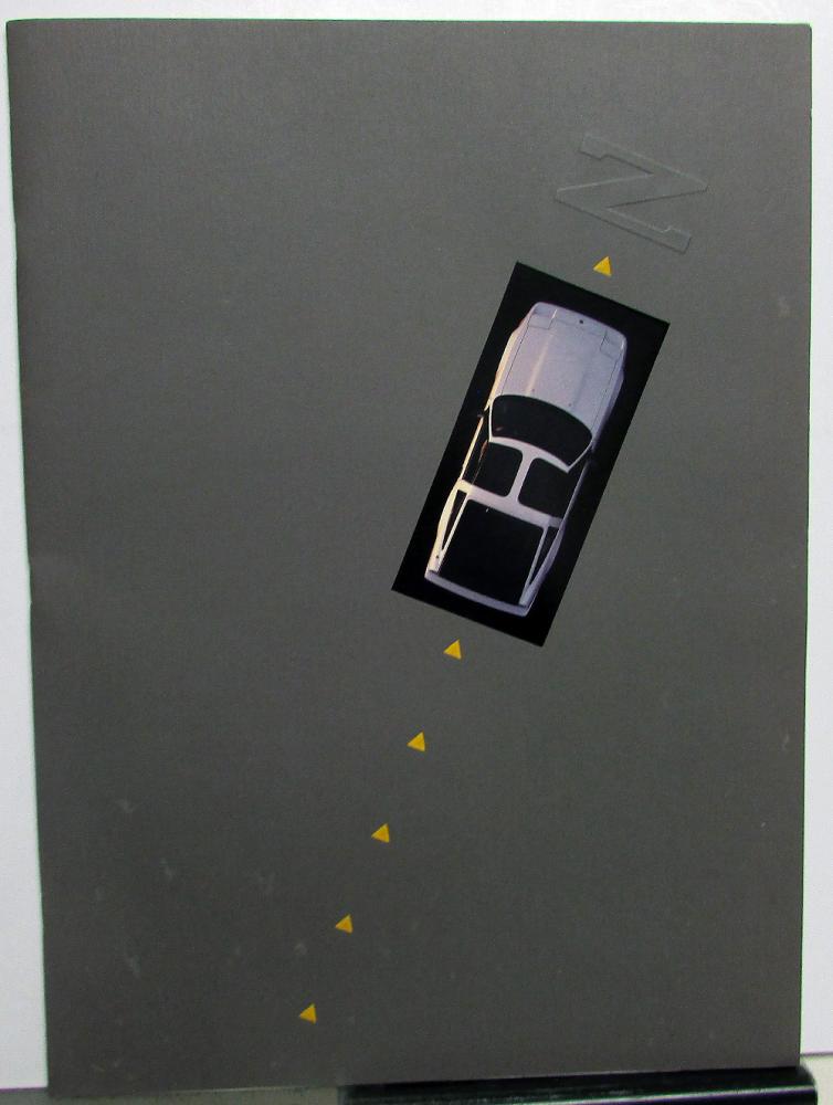 1988 Nissan 300 ZX Dealer Prestige Sales Brochure Features Options Specs Large