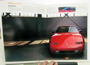 1988 Nissan 300 ZX Dealer Prestige Sales Brochure Features Options Specs Large