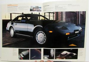 1988 Nissan 300 ZX Dealer Prestige Sales Brochure Features Options Specs Large