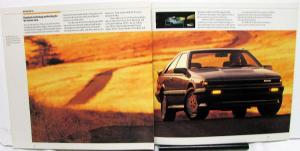 1988 Nissan 200 SX Dealer Sales Brochure Features Options Specifications