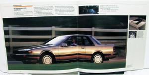 1988 Nissan 200 SX Dealer Sales Brochure Features Options Specifications