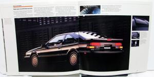 1988 Nissan 200 SX Dealer Sales Brochure Features Options Specifications