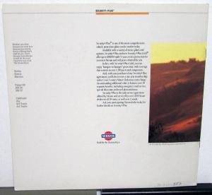 1988 Nissan 200 SX Dealer Sales Brochure Features Options Specifications