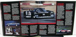 1986 Nissan 300 ZX Dealer Sales Brochure Features Options Specifications